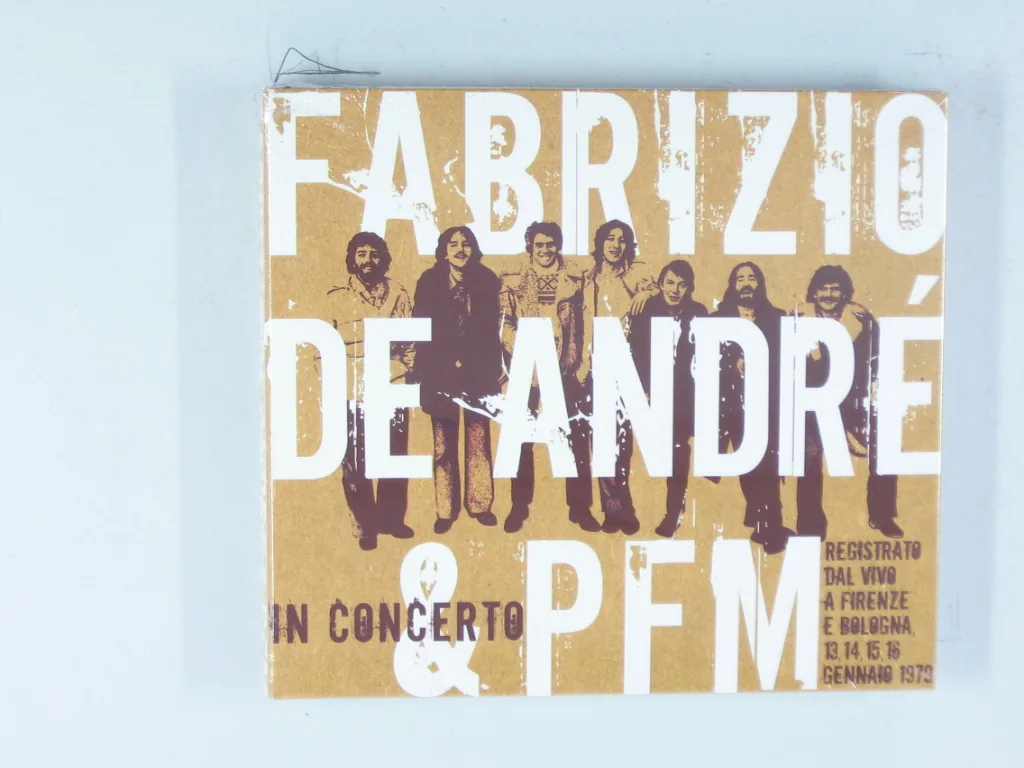 Copertina di Fabrizio De Andrè & Pfm In Concerto