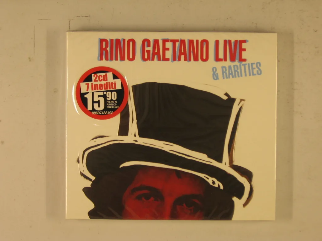 Copertina di Rino Gaetano Live & Rarities