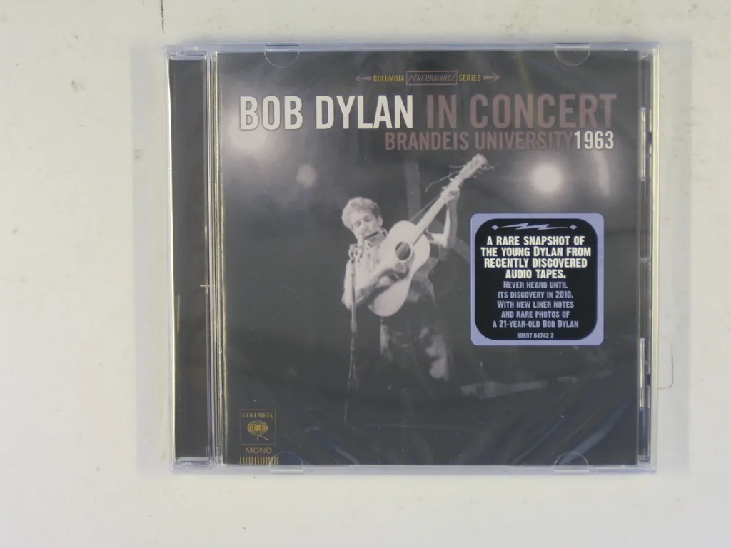 Copertina di Bob Dylan In Concert.Brandes University 1963