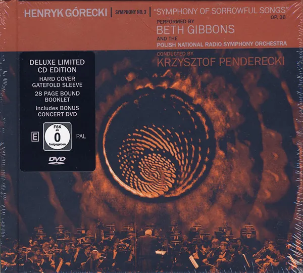 Copertina di Symphony No. 3 - Symphony Of Sorrowful Songs Op. 36