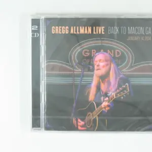 Copertina di Gregg Allman Live Back To Macon,Ga January 14, 201