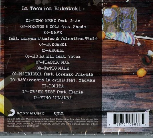 Two Fingerz - La Tecnica Bukowski - immagine 2