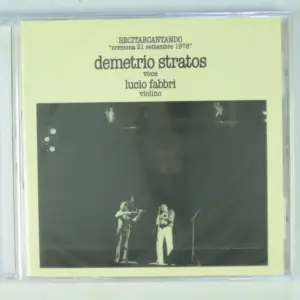 Copertina di Recitarcantando
