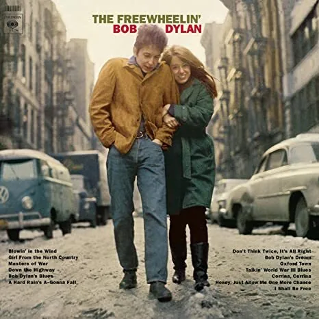Copertina di The Freewheelin' Bob Dylan