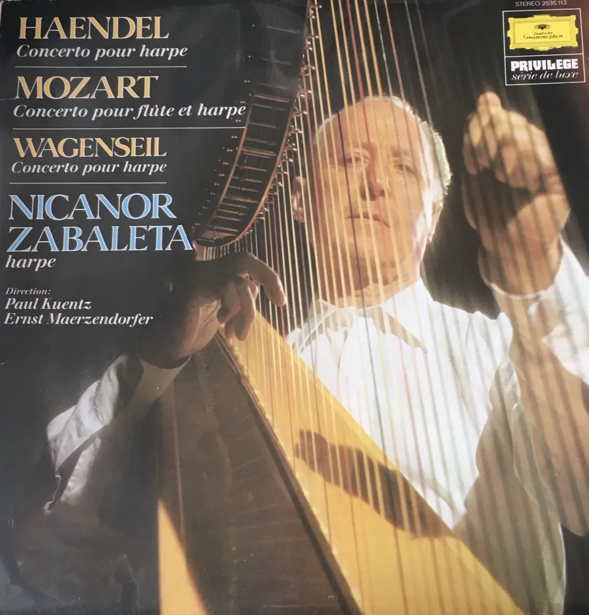 Copertina di Concerto Pour Harpe, Concerto Pour Flute Et Harpe