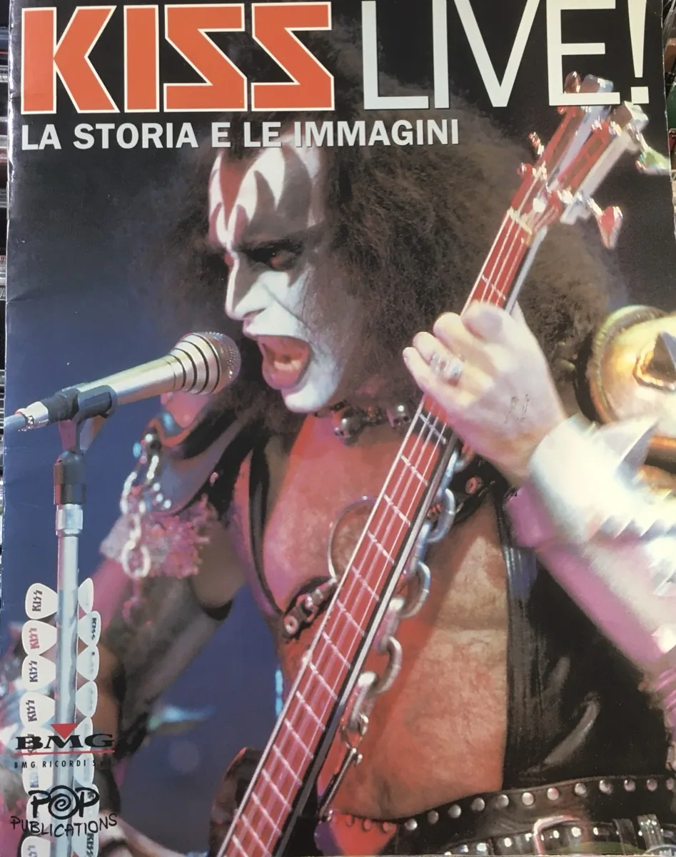 Copertina di Kiss Live! La Storia E Le Immagini