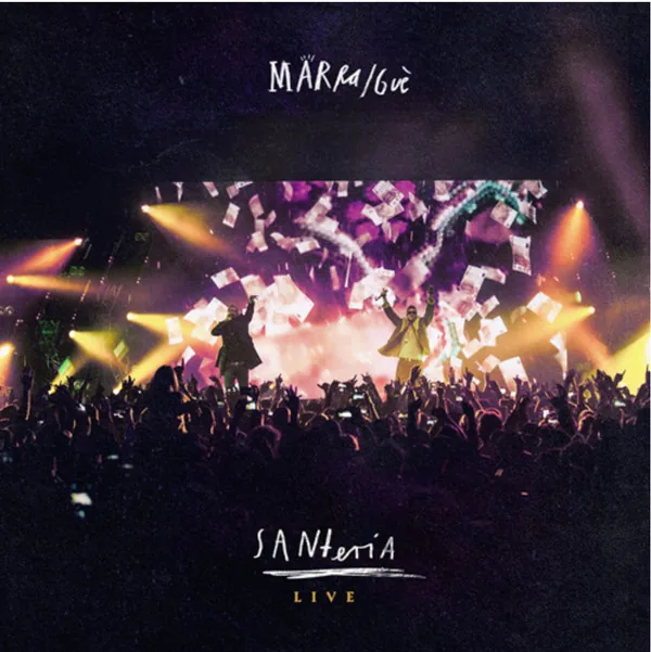 Copertina di Santeria Live