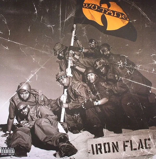 Copertina di Iron Flag