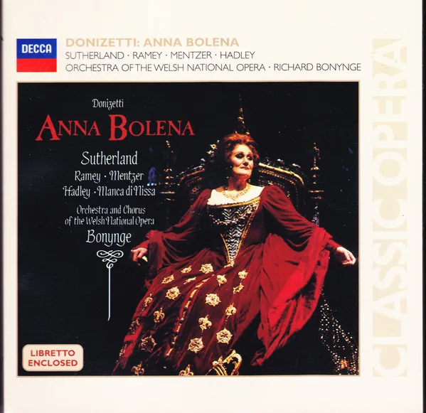 Copertina di Anna Bolena