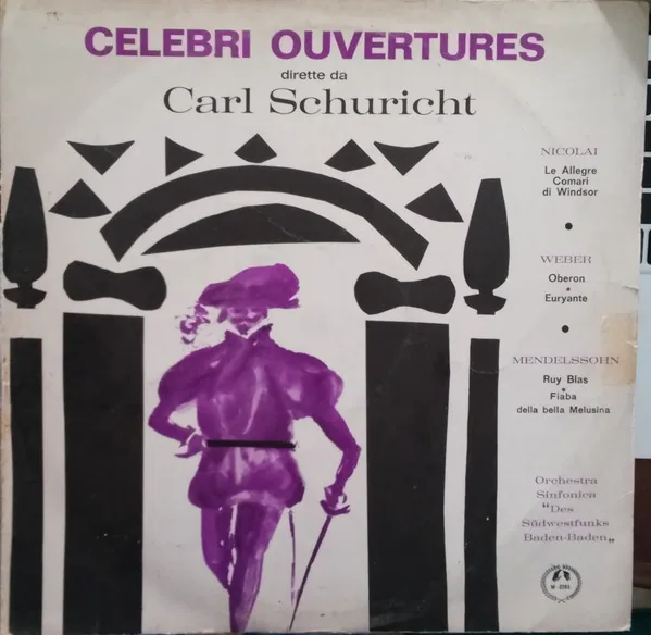 Copertina di Celebri Ouvertures