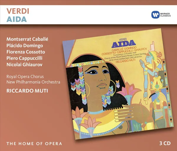 Copertina di Aida