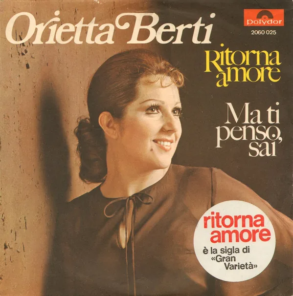 Copertina di Ritorna Amore / Ma Ti Penso, Sai