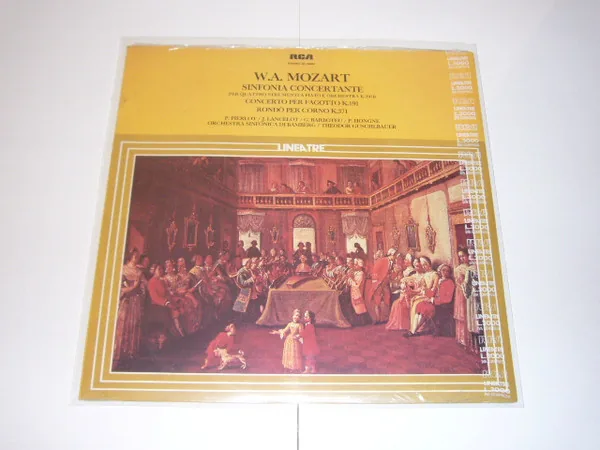 Copertina di Sinfonia Concertante Per Quattro Strumenti A Fiato E Orchestra K.297b / Concerto Per Fagotto K.191 /