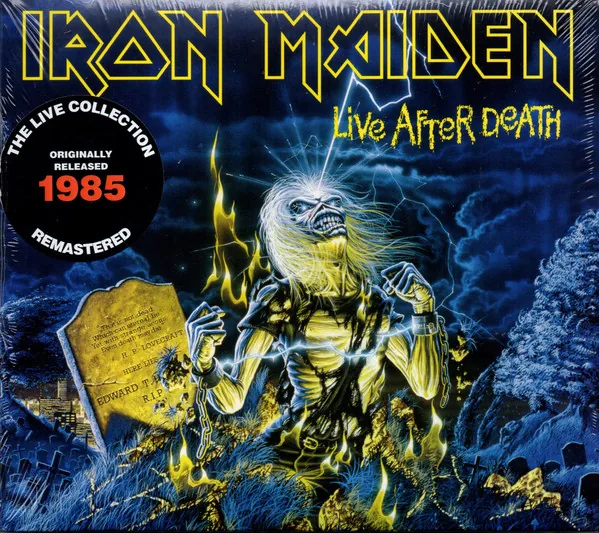 Copertina di Live After Death
