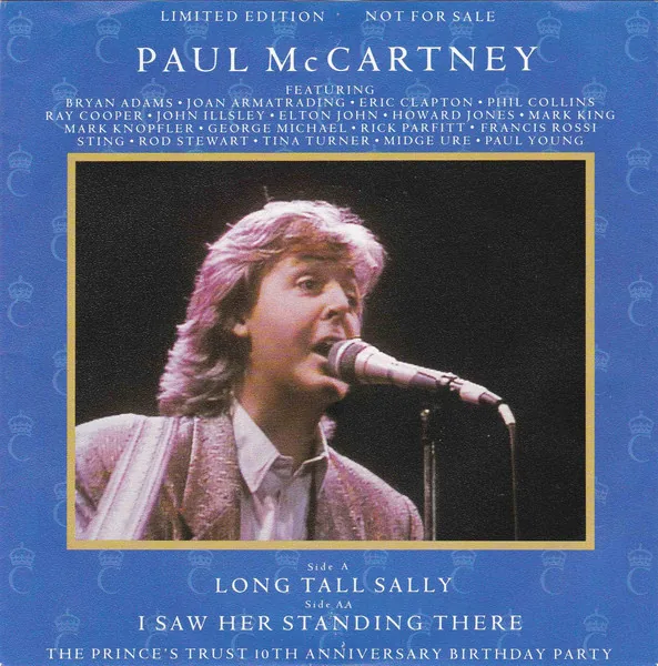 Copertina di Long Tall Sally / I Saw Here Standing There