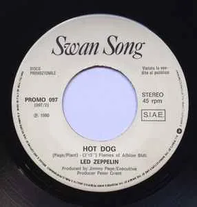 Copertina di Fool In The Rain / Hot Dog