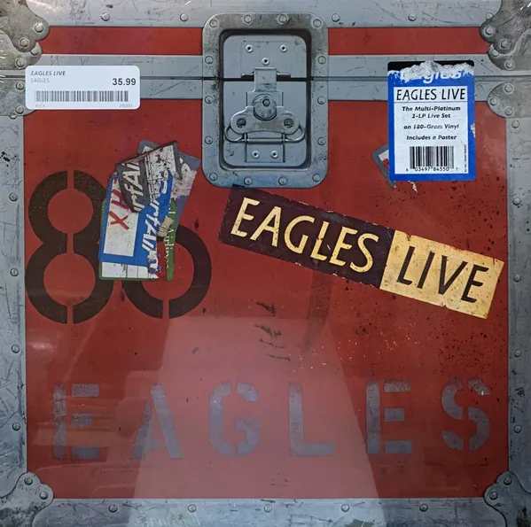 Copertina di Eagles Live