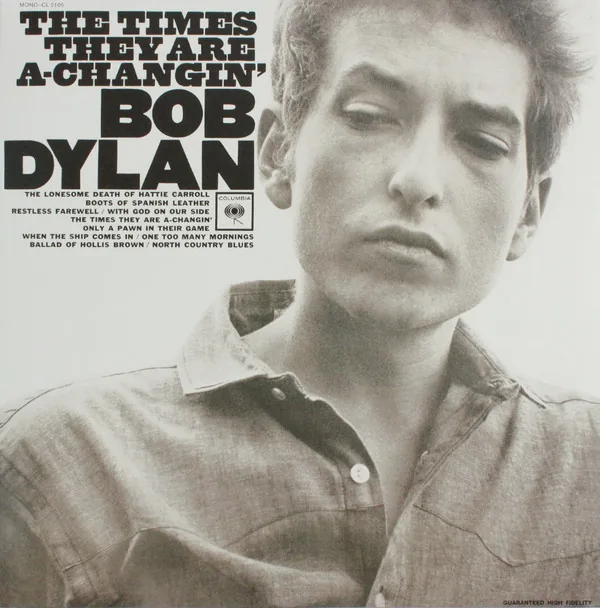 Copertina di The Times They Are A-Changin'