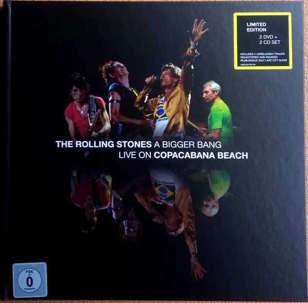 Copertina di A Bigger Bang Live On Copacabana Beach