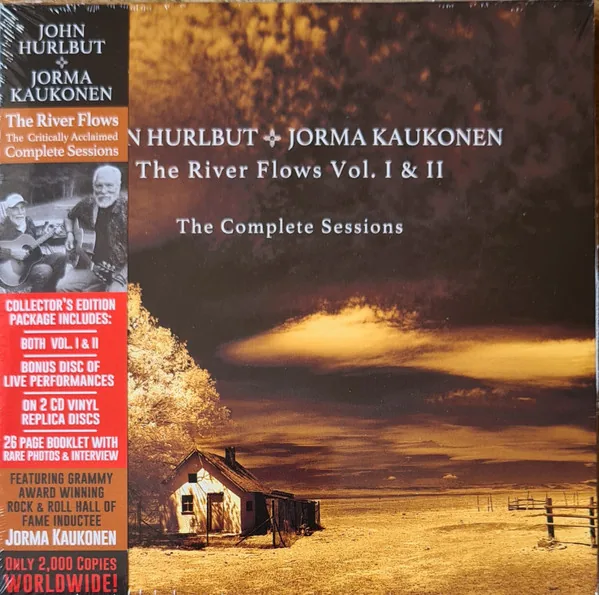 Copertina di The River Flows Vol. I & Ii The Complete Sessions