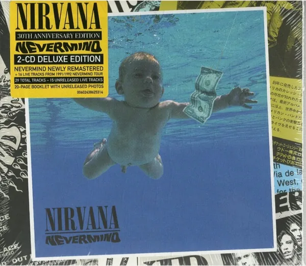 Copertina di Never Mind