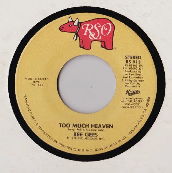 Copertina di Too Much Heaven
