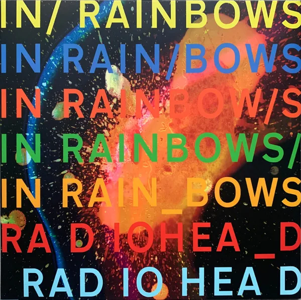 Copertina di In Rainbows