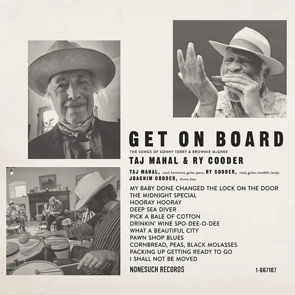 Copertina di Get On Board: The Songs Of Sonny Terry & Brownie Mcghee