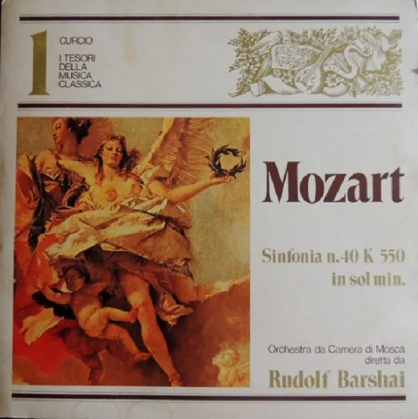 Copertina di Sinfonia N. 40 K 550 In Sol Min.