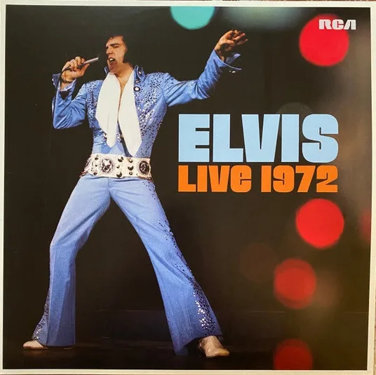 Copertina di Elvis Live 1972