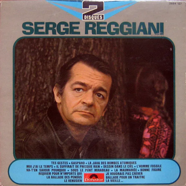Copertina di Serge Reggiani