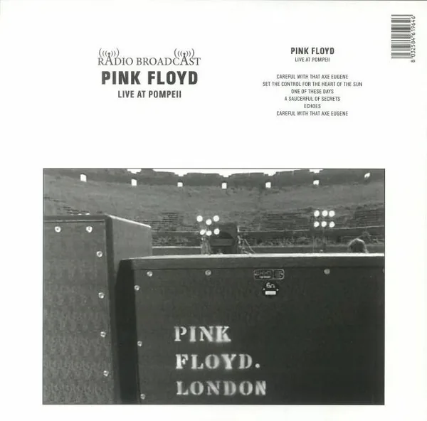 Copertina di Live At Pompeii