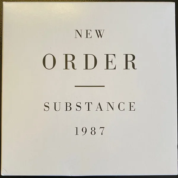 Copertina di Substance 1987
