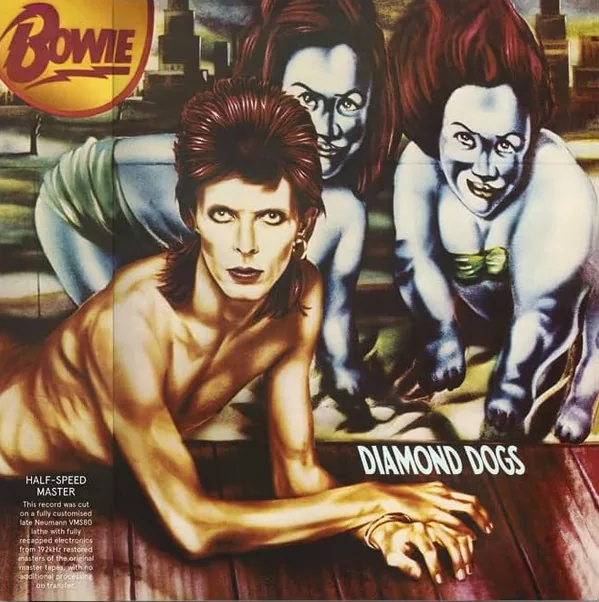 Copertina di Diamond Dogs