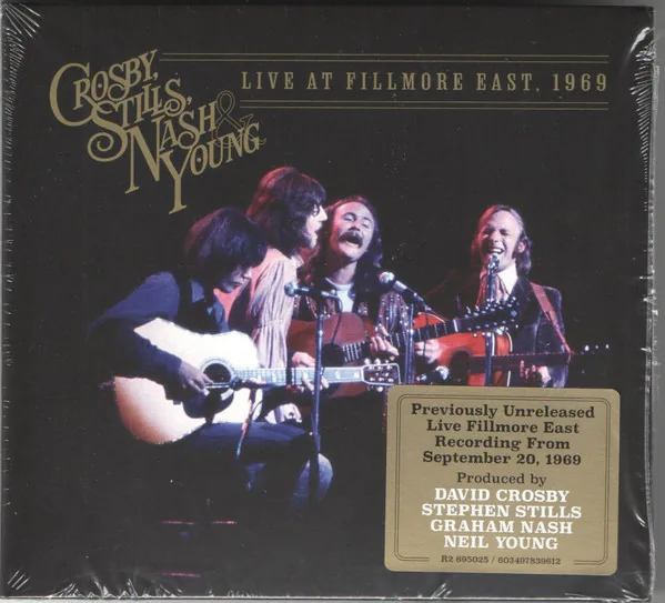 Copertina di Live At Fillmore East, 1969