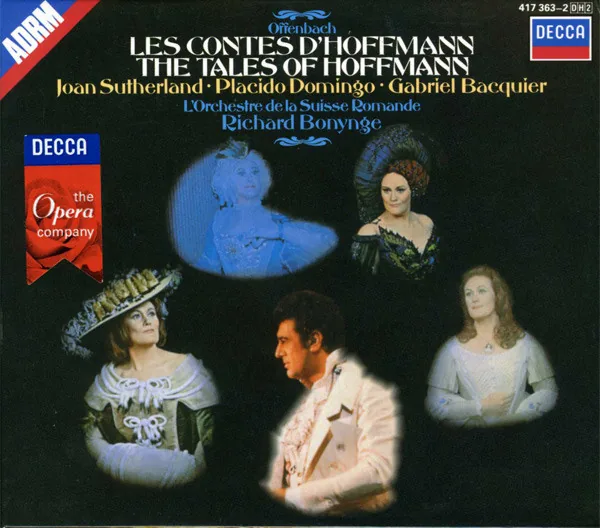Copertina di Les Contes D'Hoffmann