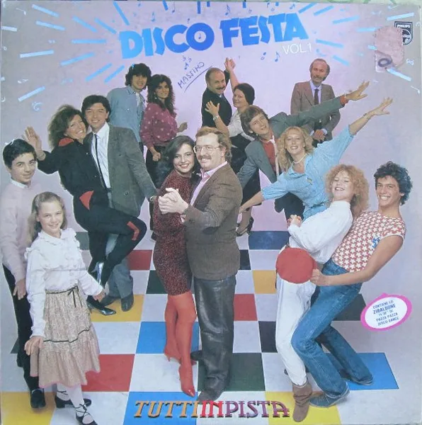 Copertina di Disco Festa Vol. 1: Tutti In Pista