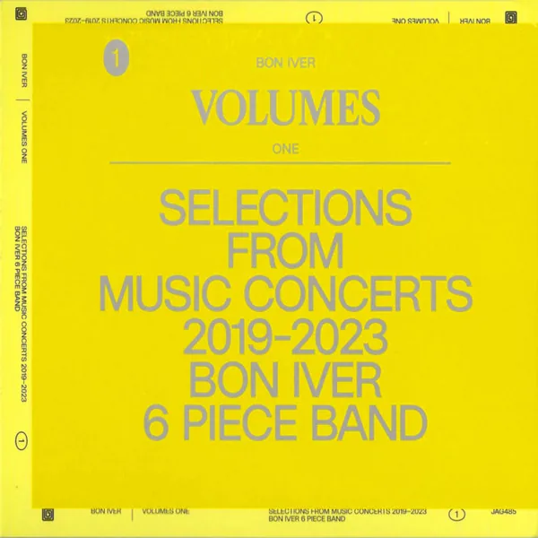 Copertina di Volumes One Selections From Music Concerts 2019-2023