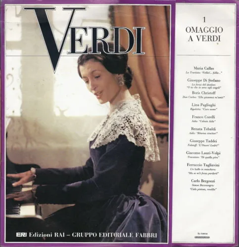 Copertina di Omaggio A Verdi