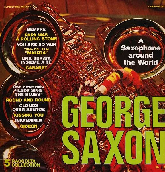 Copertina di A Saxophone Around The World: 5° Raccolta