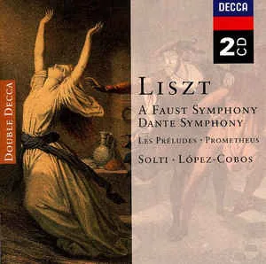 Copertina di A Faust Symphony - Dante Symphony