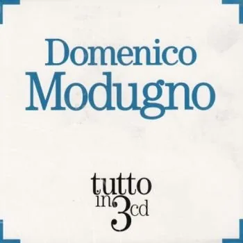 Copertina di Domenico Modugno Tutto In 3 Cd
