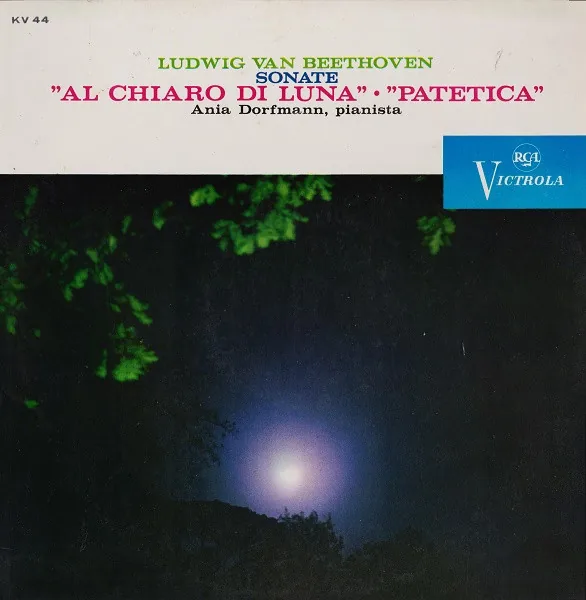Copertina di Sonate "Al Chiaro Di Luna", "Patetica"