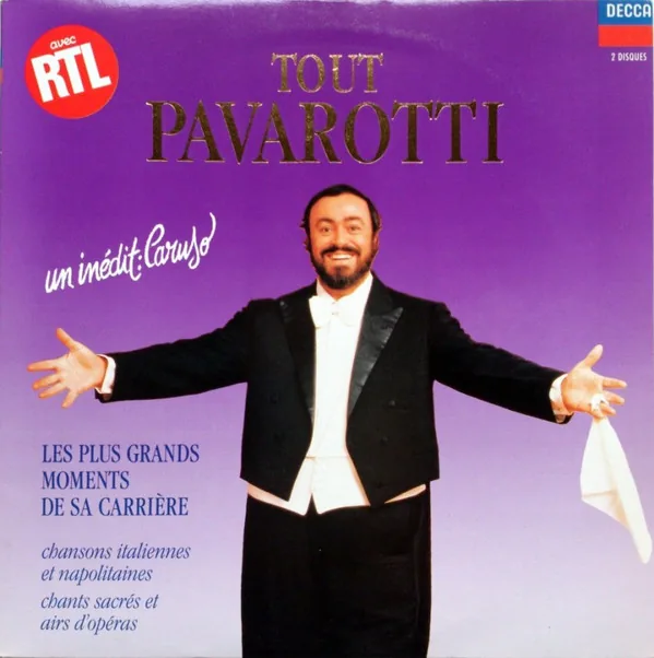 Copertina di Tout Pavarotti