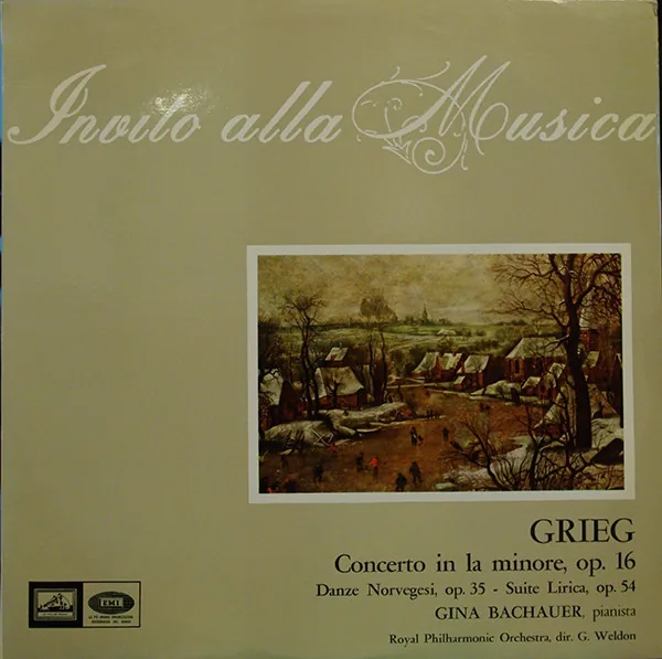 Copertina di Concerto In La Minore, Op.16 / Danze Norvegiesi, Op. 35 / Suite Lirica, Op. 54