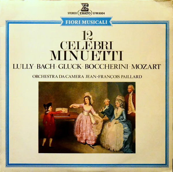 Copertina di 12 Celebri Minuetti