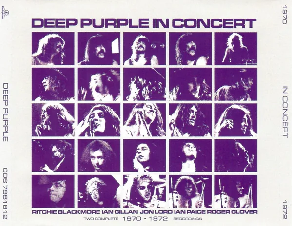 Copertina di Deep Purple In Concert