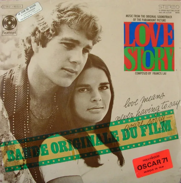 Copertina di Love Story: Bande Original Du Film