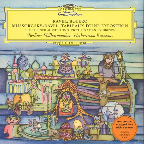 Copertina di Mussorgsky - Bilder Einer Austellung - Bolero