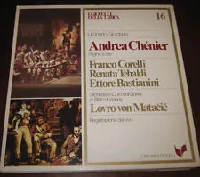 Copertina di Andrea Chenier (Pagine Scelte)